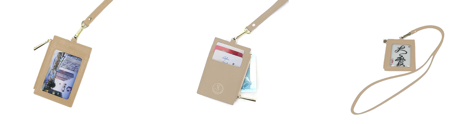 ID Badge Wallet with Tao Symbol